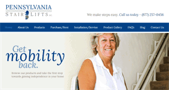 Desktop Screenshot of pastairlifts.com